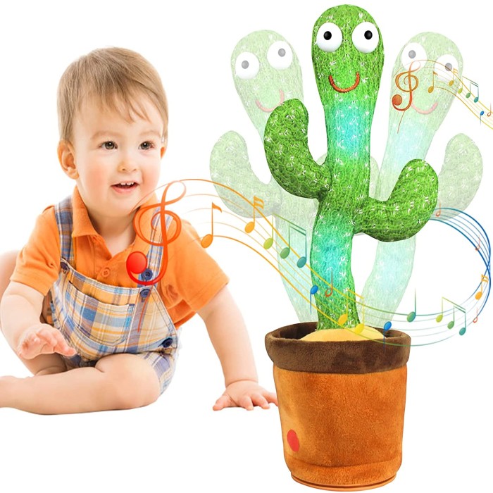 product_image_2271 đĩ HelloKimi Singing Dancing Cactus Toy â āϰāĻŋāĻāĻžāϰā§āĻā§āĻŦāϞ āĻāĻžāύ āĻāĻžāĻā§āĻž āĻ āύāĻžāĻāĻž āĻā§āϝāĻžāĻāĻāĻžāϏ āĻā§ đ - Image 1