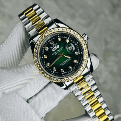 17550696736 Rolex Quartz Movement Stainless Steel Analog Watch for Men - Image 1